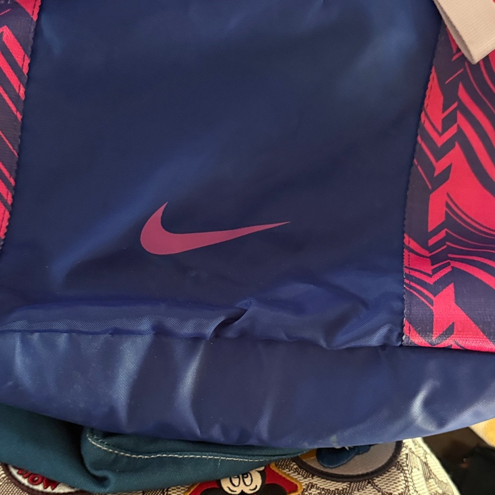 Nike Vibrant Blue and Pink Backpack